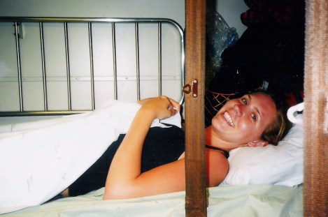 Sleeping on a train in Europe