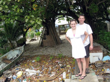 Randie and Taylor in Honduras
