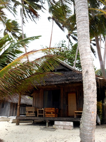 Our beach bungalow in Siquijor.