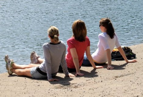 Girls by the River