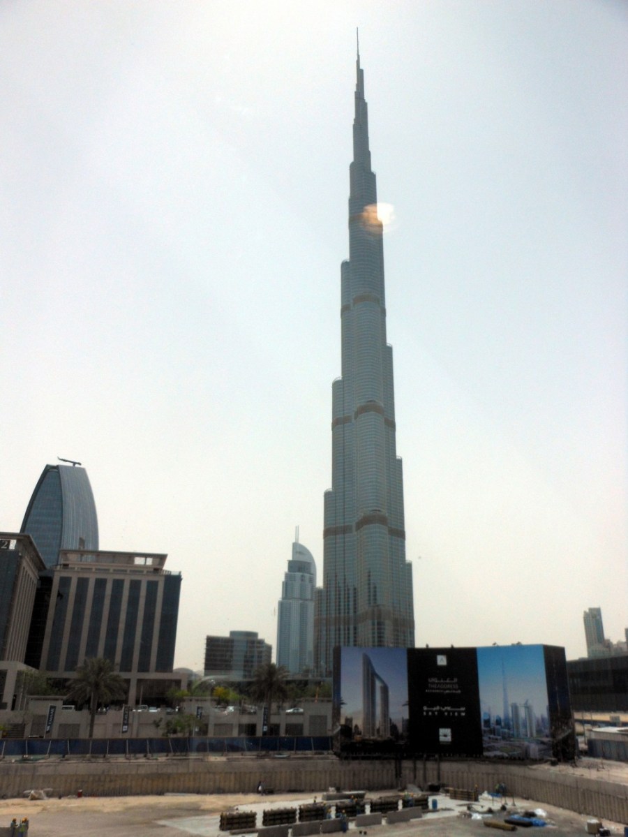 Burj Khalifa from below