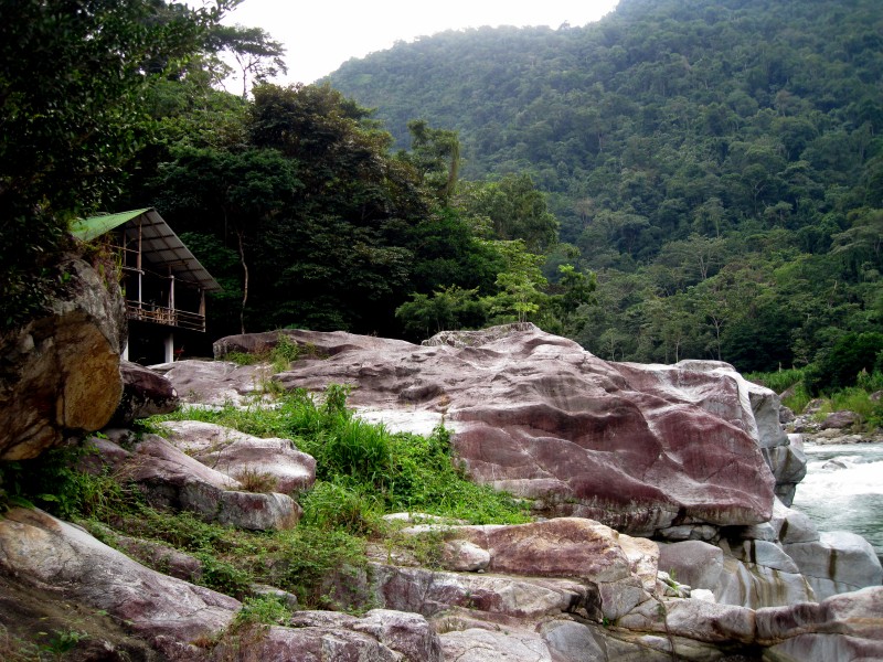 The Jungle River Lodge in Honduras.
