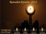 Ramadan Kareem from Dubai Savoy Suites