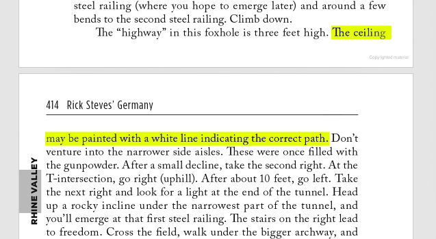 Rick Steves Rheinfels Castle Guide