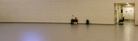 Andy in the Bogotá airport.