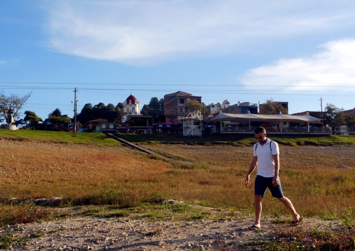 Waterfront in Guatapé, Colombia.