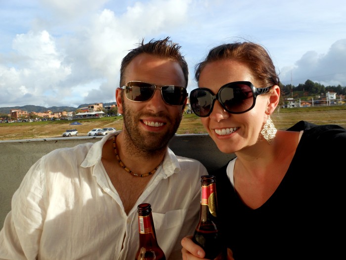 Lake cruise in Guatape, Colombia.