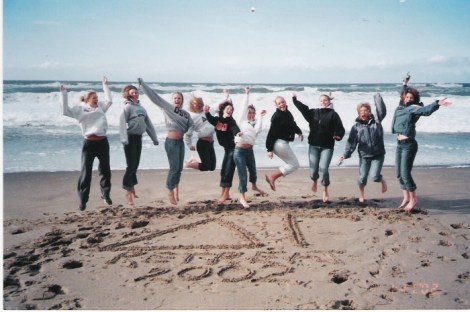 On the Oregon coast in 2002.
