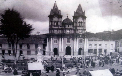 Viejo Peñol church in Colombia.