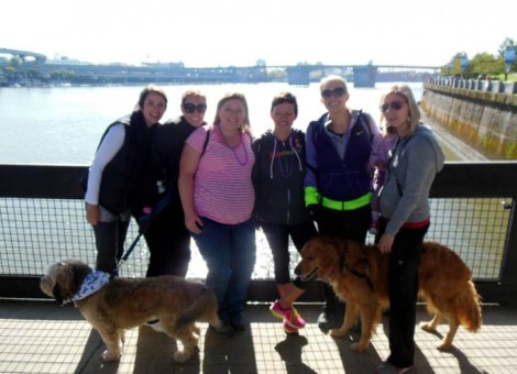 Out of the Darkness Suicide Prevention Walk Portland, Oregon.
