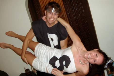 Salt and Pepper shakers Halloween costume